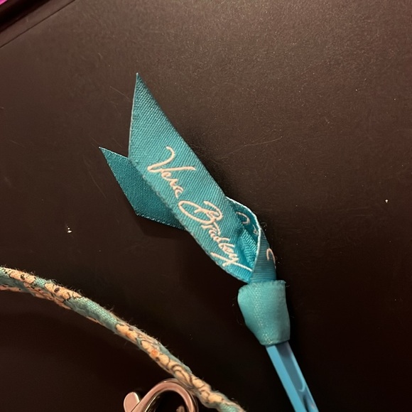 Vera Bradley ID Wallet & Wristlet Totally Turq pattern - Picture 2 of 6